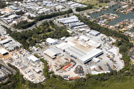 Aerial Image of AERIAL PHOTO CURRUMBIN WATERS