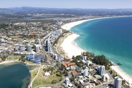 Aerial Image of AERIAL PHOTO COOLANGATTA