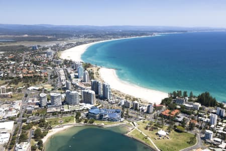 Aerial Image of AERIAL PHOTO COOLANGATTA