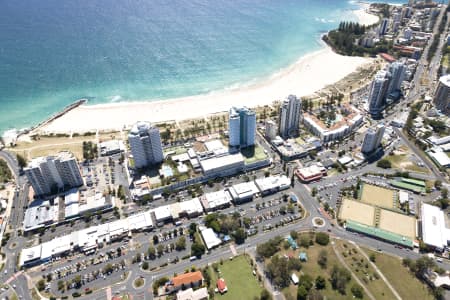 Aerial Image of AERIAL PHOTO COOLANGATTA