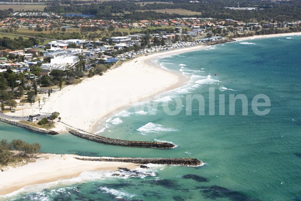 Aerial Image of Aerial Photo Kingscliff NSW