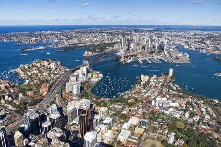 Aerial Image of NORTH SYDNEY