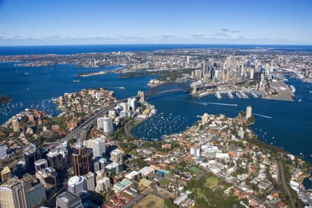 Aerial Image of NORTH SYDNEY