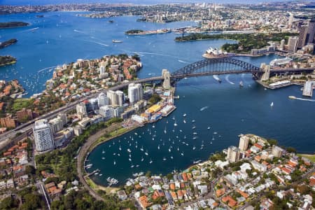 Aerial Image of LAVENDER BAY