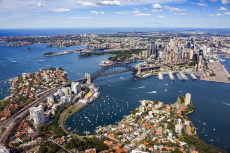 Aerial Image of LAVENDER BAY