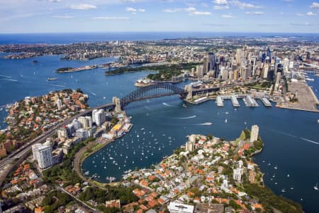 Aerial Image of LAVENDER BAY