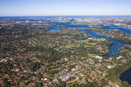 Aerial Image of LANE COVE