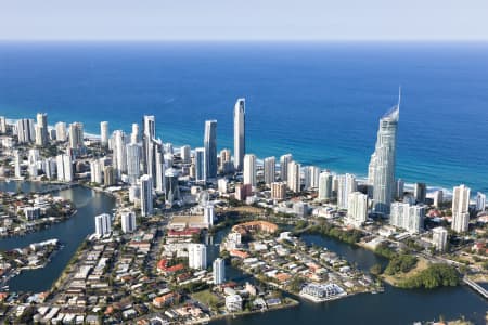 Aerial Image of AERIAL PHOTO SURFERS PARADISE