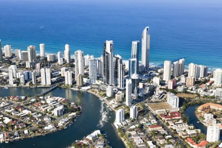 Aerial Image of AERIAL PHOTO SURFERS PARADISE