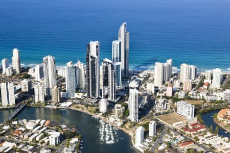 Aerial Image of AERIAL PHOTO SURFERS PARADISE