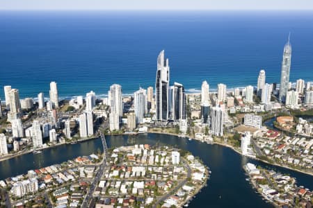 Aerial Image of AERIAL PHOTO SURFERS PARADISE
