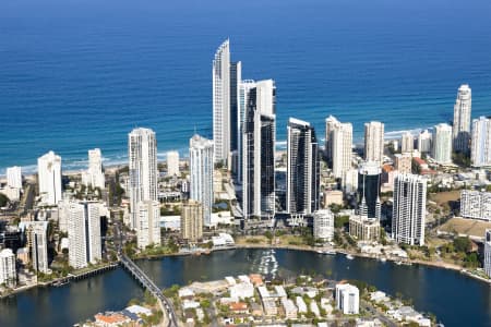 Aerial Image of AERIAL PHOTO SURFERS PARADISE