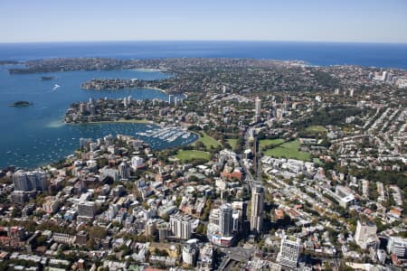 Aerial Image of KINGS CROSS