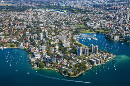 Aerial Image of DARLING POINT