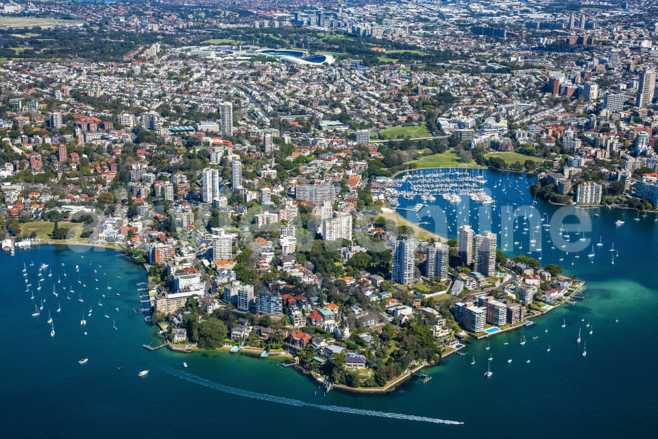 Aerial Image of Darling Point