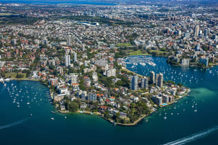 Aerial Image of DARLING POINT