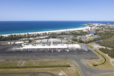Aerial Image of GOLD COAST AIRPORT AERIAL PHOTO