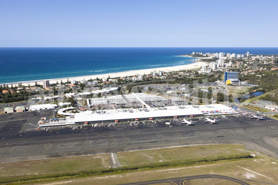 Aerial Image of Gold Coast Airport Aerial Photo