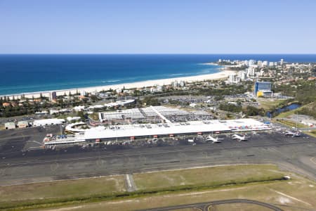 Aerial Image of GOLD COAST AIRPORT AERIAL PHOTO
