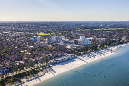Aerial Image of BRIGHTON LE SANDS