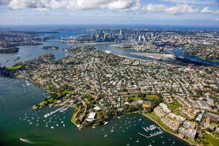 Aerial Image of BALMAIN