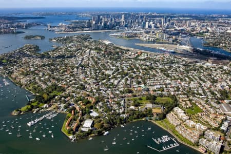 Aerial Image of BALMAIN
