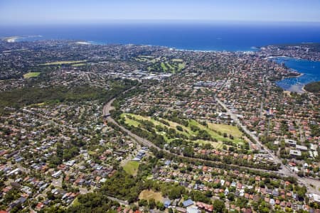 Aerial Image of BALGOWLAH