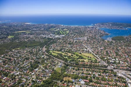 Aerial Image of BALGOWLAH