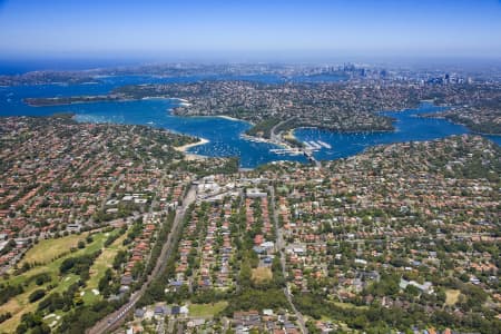 Aerial Image of BALGOWLAH