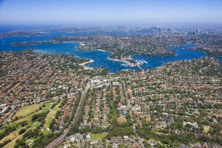 Aerial Image of BALGOWLAH