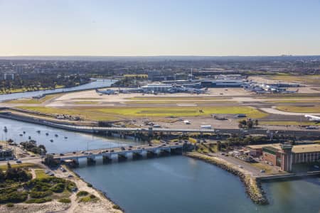 Aerial Image of SYDNEY AIRPORT