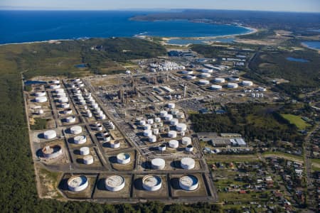 Aerial Image of KURNELL OIL REFINERY