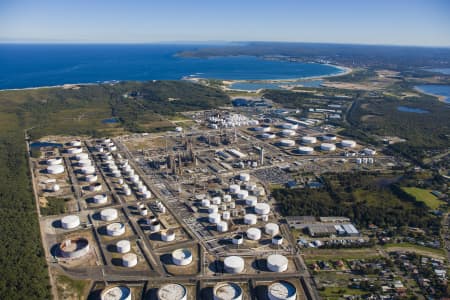 Aerial Image of KURNELL OIL REFINERY