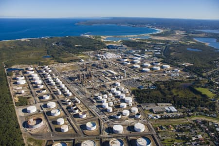 Aerial Image of KURNELL OIL REFINERY