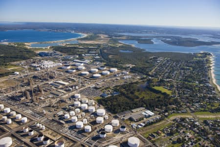 Aerial Image of KURNELL OIL REFINERY