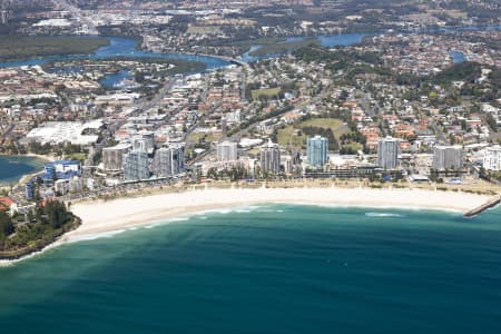 Aerial Image of AERIAL PHOTO COOLANGATTA