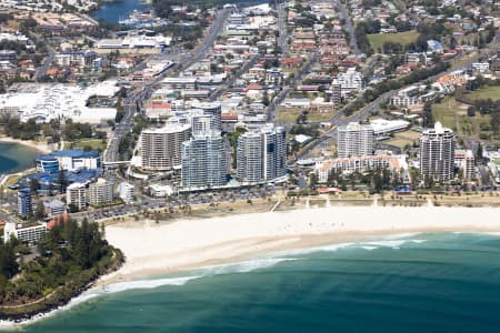 Aerial Image of AERIAL PHOTO COOLANGATTA
