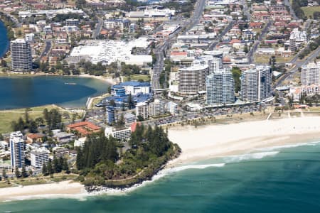 Aerial Image of AERIAL PHOTO COOLANGATTA