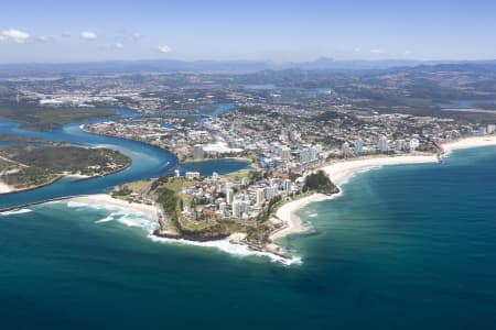Aerial Image of AERIAL PHOTO COOLANGATTA