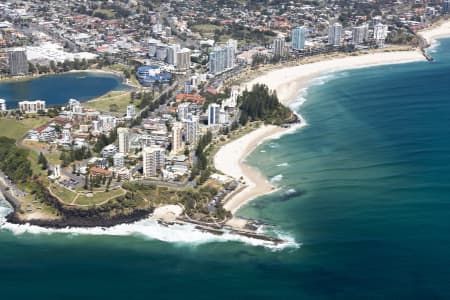Aerial Image of AERIAL PHOTO COOLANGATTA