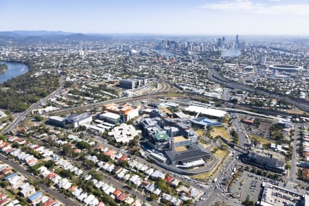 Aerial Image of AERIAL PHOTO WOOLLOONGABBA