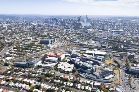 Aerial Image of AERIAL PHOTO WOOLLOONGABBA