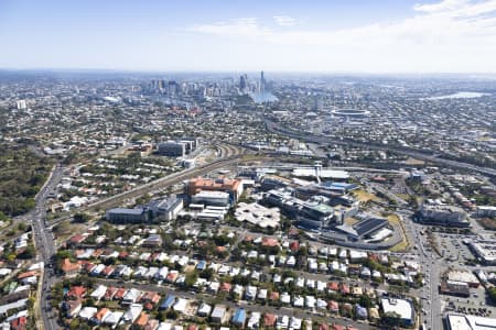 Aerial Image of AERIAL PHOTO WOOLLOONGABBA