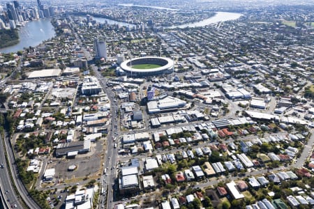 Aerial Image of AERIAL PHOTO WOOLLOONGABBA