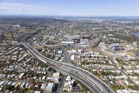 Aerial Image of AERIAL PHOTO WOOLLOONGABBA