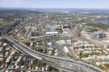 Aerial Image of AERIAL PHOTO WOOLLOONGABBA