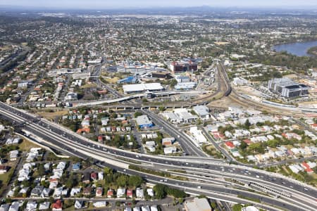 Aerial Image of AERIAL PHOTO WOOLLOONGABBA