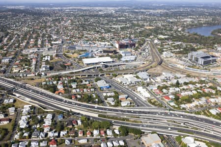 Aerial Image of AERIAL PHOTO WOOLLOONGABBA