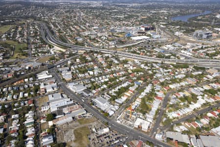 Aerial Image of AERIAL PHOTO WOOLLOONGABBA