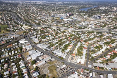 Aerial Image of AERIAL PHOTO WOOLLOONGABBA